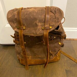 Leather Backpack